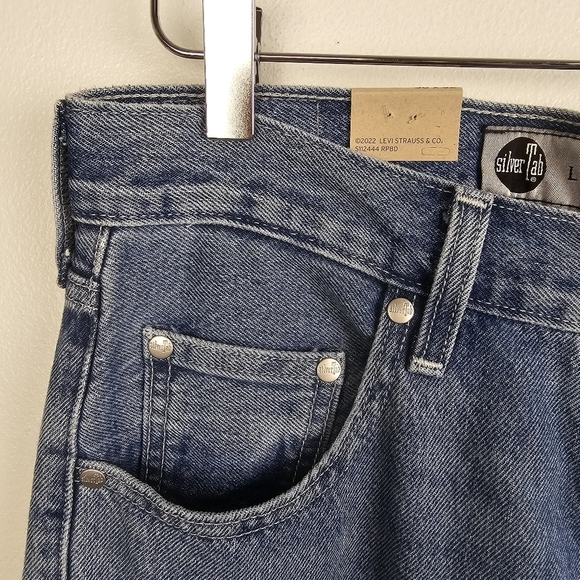 Levi's Silvertab Loose Men's Jeans - Medium Wash NWT - Picture 8 of 16